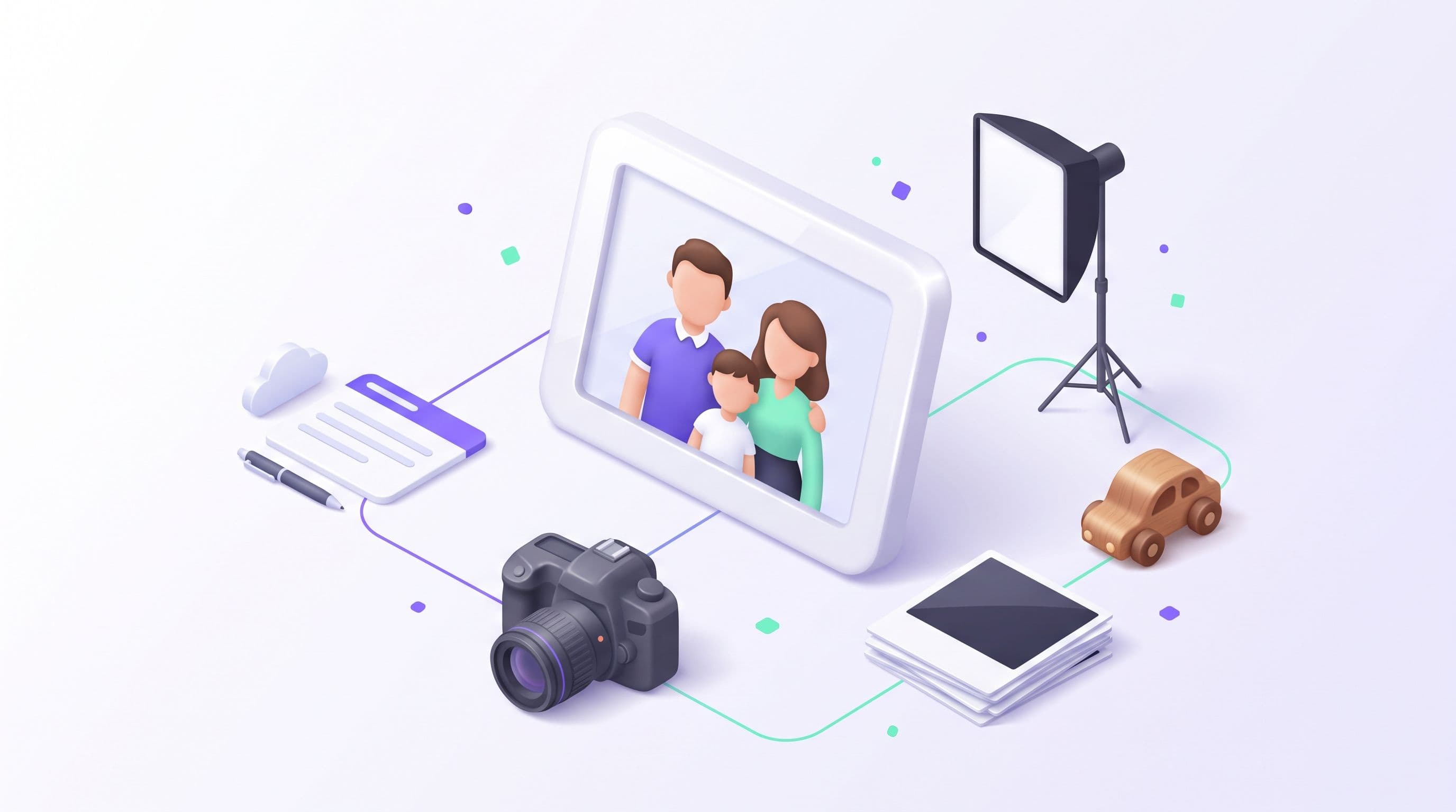 Промт для семейной фотосессии: шаблон, готовые сцены и разбор ошибок